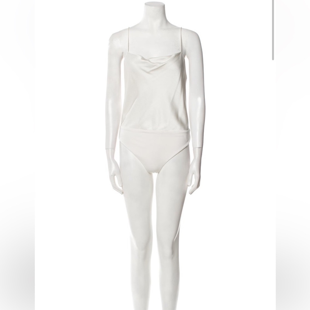 Alice and Olivia  drape Neck Bodysuit